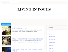 Tablet Screenshot of livinginfocus.net